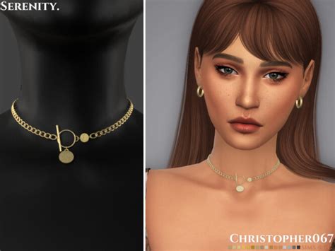 Serenity Necklace By Christopher067 At Tsr Sims 4 Updates