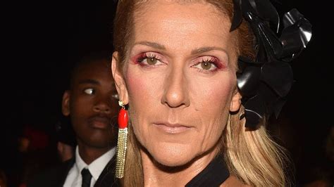 Celine Dion Stuns In Latex Red Gown And Her Look Is Fierce Hello