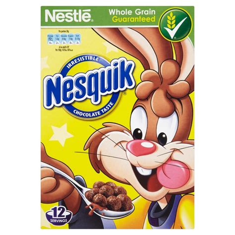 Nestle Nesquik Chocolate Cereal - 375g - Single Pack (375g x 1 Box)