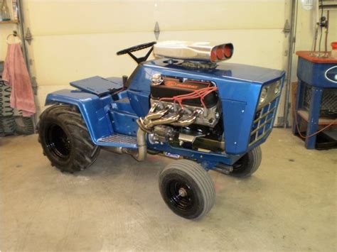 Tiny Tractor Ford Lgt 120 Garden Tractor Barn Finds