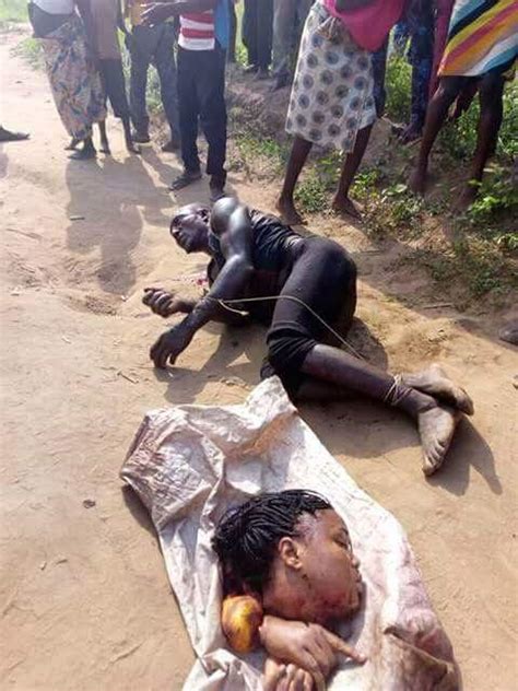 The old woman kissed the baby's cheeks. Man Caught With A Woman Body Parts In Badagry (very ...