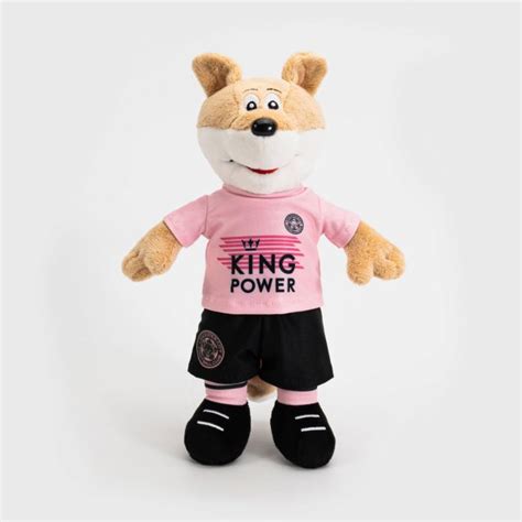 Leicester City Football Club Filbert Replica Pink Away Kit Doll