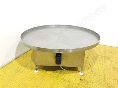 Used 1980mm Lazy Susan Stainless Steel Rotary Turntableppm Ltd