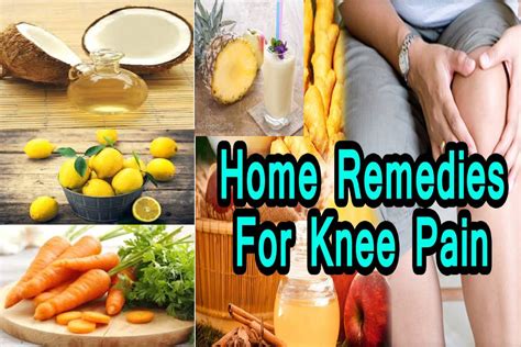 Knee Pain 10 Home Remedies To Relieve Knee Pain And More