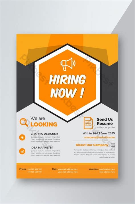 Below is an example of a job advertisement for a personal assistant. Job Vacancy Template for Recruitment Flyer | AI Free ...