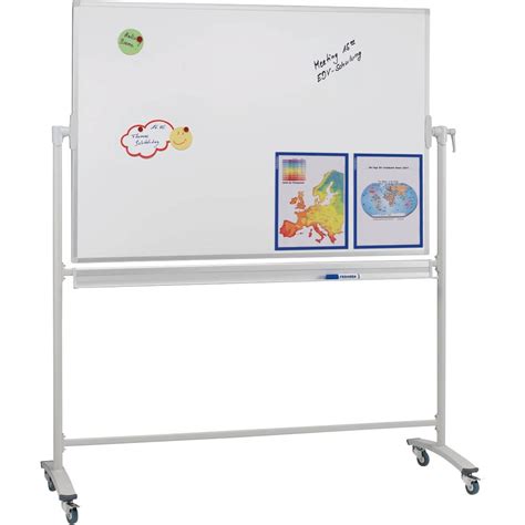 Franken Mobiles Whiteboard 1800 X 1200 Cm Weiß Lackierter Stahl Printus