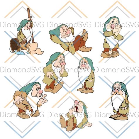 Sleepy Dwarf Svg