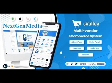 Nextgenmedia Valley Multi Vendor Complete E Commerce Mobile App Web