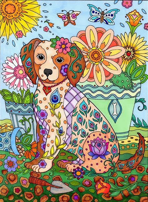 From Dazzling Dogs By Marjorie Sarnat Coloured By Alexis Rogers Dog