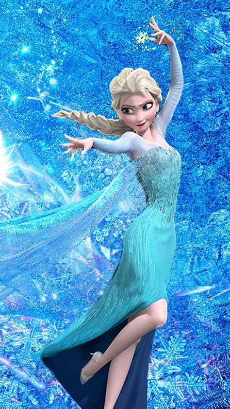 Elsa In Christmas Blue Gown Cute Elsa Disney Disney Princess