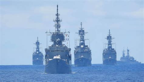 海軍168艦隊對抗操演 4艘紀德艦罕見同框秀肌肉 政治快訊 要聞 Nownews今日新聞