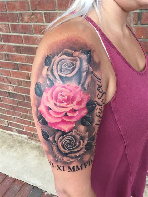They can also convey the value of innocence and yellow roses also make great matching tattoos for friends. Rose tattoo | Rose tattoos, Tattoos for women flowers ...