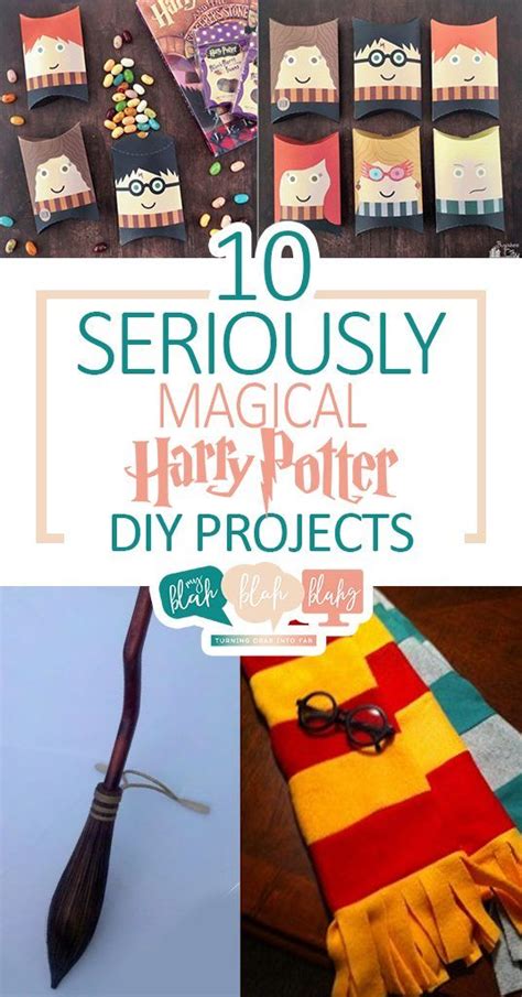 Harry potter diy's that are magical. 10 "Siriusly" Magical Harry Potter DIY Projects - | Harry potter diy, Harry potter crafts, Harry ...