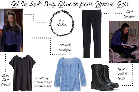 Rory Gilmore Outfit From Gilmore Girls Carmen Varner Food