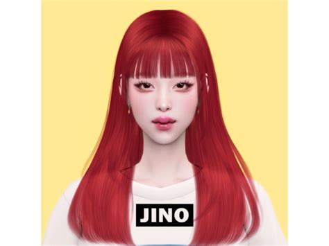 Jino Hair 04 The Sims 4 Скачать Simsdomination Sims Hair Sims