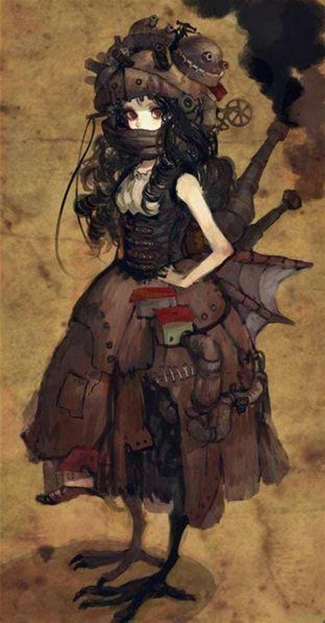 22 Steampunk Versions Of Your Favorite Anime Characters Howls Moving