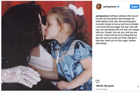 Hija De Michael Jackson Revela Foto Con Su Famoso Padre Noticias