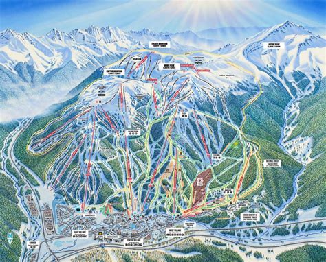 Copper Mountain Piste And Ski Trail Maps