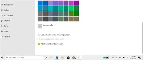 Taskbar Color Is White Will Not Change Microsoft Community