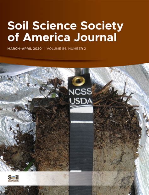 Comparison of impact index for the last two years (2018 and 2017). Soil Science Society of America Journal: Vol 84, No 2