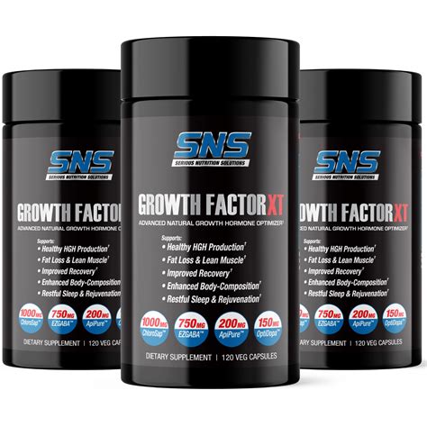 Growth Factor Xt Advanced Natural Growth Hormone Optimizer And More