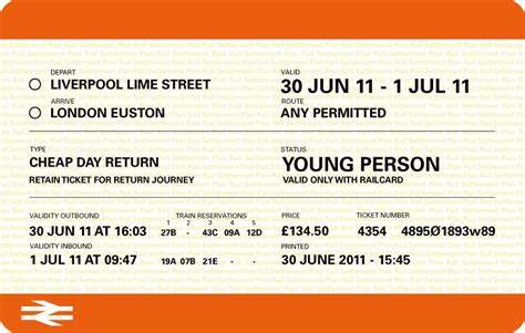 Train Ticket Template Printable Printable Templates Free
