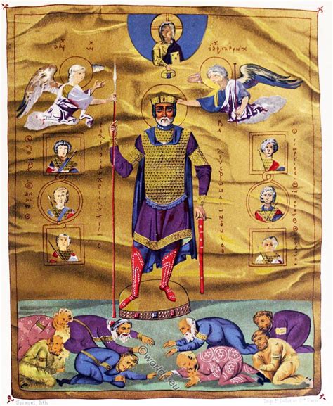 Byzantine Basileus In Grand Imperial Costume Nicéphore Phocas