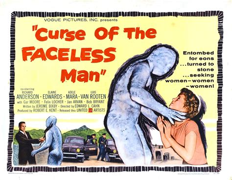 Curse Of The Faceless Man 1958 Usa Faceless Men The Faceless Science Fiction Movie Posters