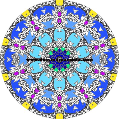 coloriage de mandala a imprimer numero 30 - Dessin de mandala