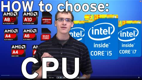 How To Choose A Processorcpu Youtube