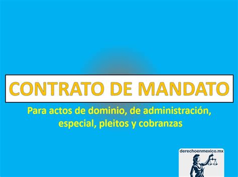 introducir 52 imagen modelo de contrato de mandato civil abzlocal mx