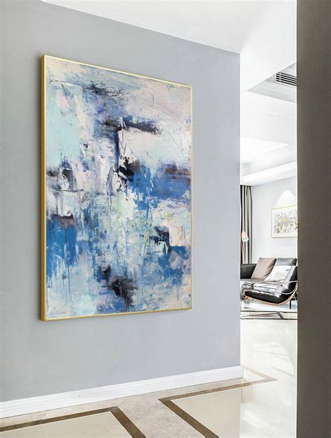 Acrylic Paintinglarge Abstract Artoriginal Blue Sky Abstract Painting