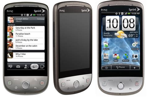 Htc Hero Bluetooth Wifi Gps Android Pda Phone Sprint Good Condition