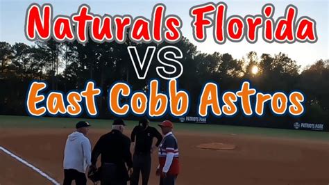 East Cobb Astros Orange Vs Naturals Florida Perfect Game 11u Fall