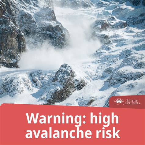 Bc Government News On Twitter Avalanche Risk Remains High In Many Bc