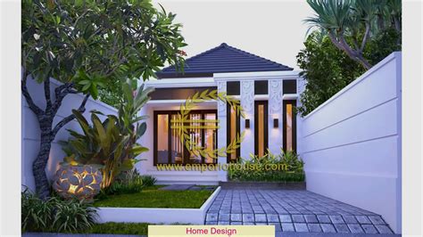 Desain rumah mewah modern minimalis elit. Desain Rumah Modern 1 Lantai 4 Kamar - YouTube