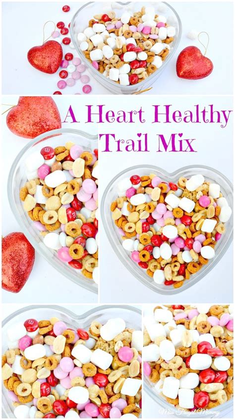 A Heart Healthy Trail Mix Miss Frugal Mommy Valentines Healthy
