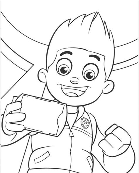 Search through 623,989 free printable. Paw Patrol Ryder Coloring Page at GetColorings.com | Free ...
