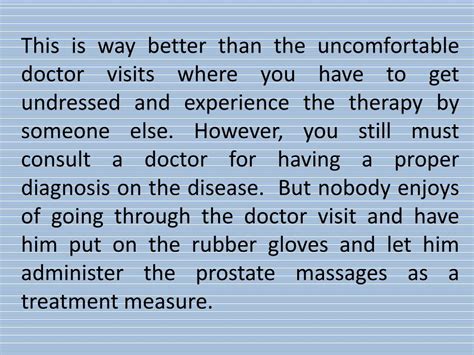 Ppt Self Prostate Massage Powerpoint Presentation Free Download Id