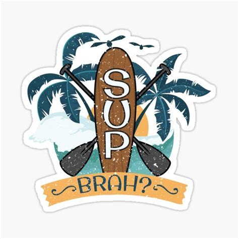 Stand Up Paddle Board Stickers For Sale Artofit