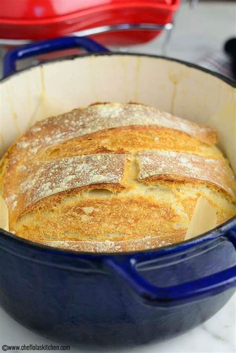 Bakery quality sourdough bread easily made in your dutch oven at home. Crusty No-knead Dutch Oven Bread | Recipe | Artisan bread ...