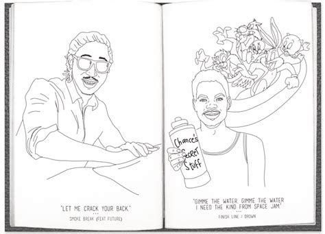 Download Chance The Rapper's Coloring Book Lyrics Are Now In A Real (And Free) Coloring Book | The FADER