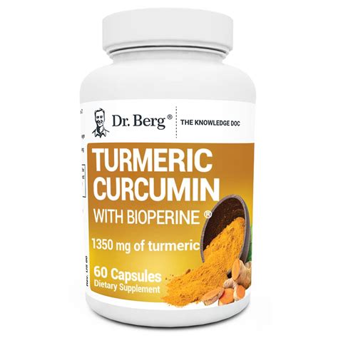 Buy Dr Berg Only 2 Per Day Turmeric Supplement With Black Pepper