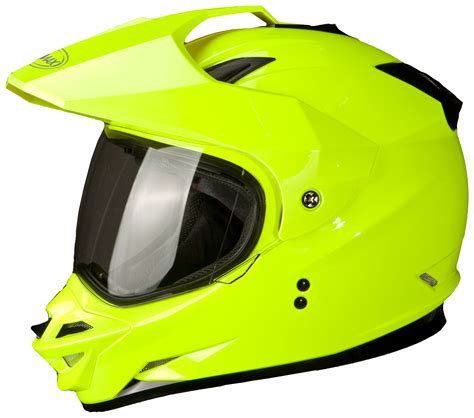 Dual sport helmets are a mix of both full face helmets and motocross helmets. GMax GM11D Dual Sport Helmet - Solid (Size 2XL Only ...