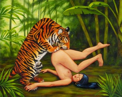 Real Tiger Fucking A Woman