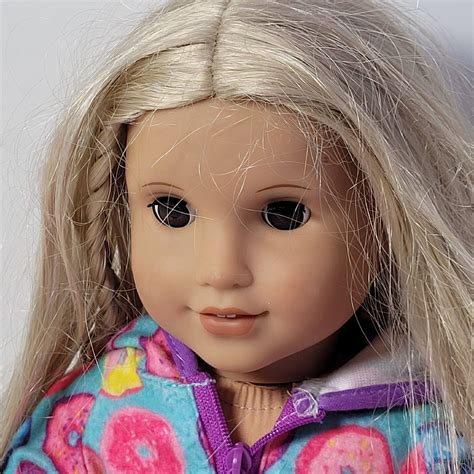 2017 American Girl Doll Pa 9679 Blonde Hair Brown Eyes Ebay