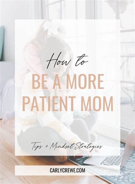 How To Become More Patient As A Mom Teaching Boundaries Intentional