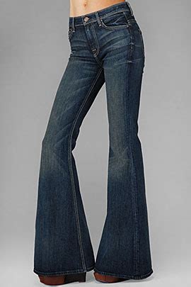 Trousers that are very wide below the knee 2. $tylish Dresses: Bell Bottom Jeans