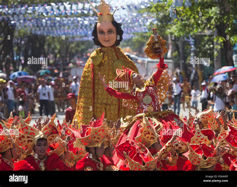 Cebu Cityphilippines 17012016sinulog Festivalgrande Street Parade