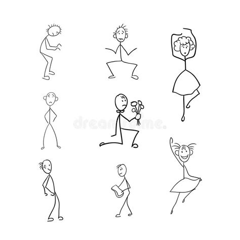 Figures Exercising Stock Vector Illustration Of Fitness 2013293